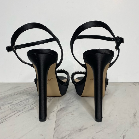 Badgley Mischka Jewel Gallant Platform Heeled Sandal 9 - Picture 3 of 14